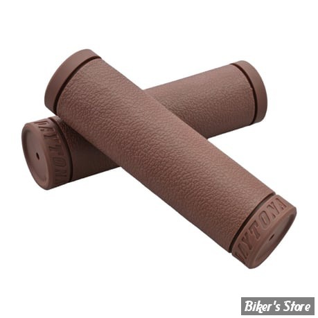 POIGNEES CAOUTCHOUC - ∅ 1" / 25,40MM - DAYTONA - KAWA - MARRON - 709129