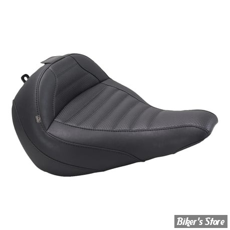 SELLE SOLO - SOFTAIL FXBR 23UP - MUSTANG - Touring solo seat  - Tuck & Roll - NOIR / COUTURES : NOIR -  89022