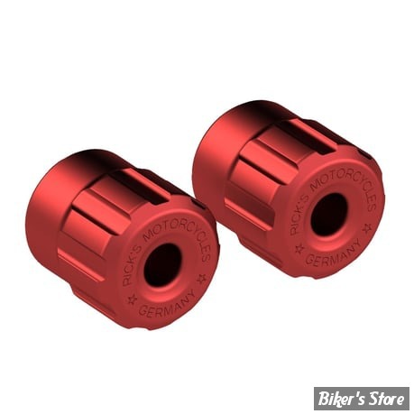 EMBOUT POUR CRASH BAR CLUBSTYLE - RICK'S MOTORCYCLES - ROUGE - S8-SRCB170-RG
