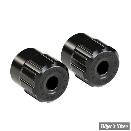 EMBOUT POUR CRASH BAR CLUBSTYLE - RICK'S MOTORCYCLES - NOIR - S8-SRCB170-SG