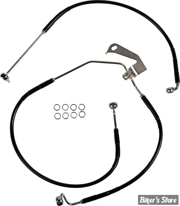 DURITE DE FREIN ARRIERE - TOURING 09/13 - LONGUEUR : +000" - OEM 40971-09 - NOIR