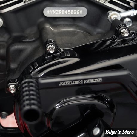 ECLATE I - PIECE N° 03 / 17 - KIT VISSERIE DE CARTER PRIMAIRE EXTERNE - TOURING M8 17UP - 12 POINTS - TITANIUM - POLI - 300-926