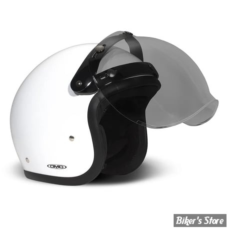 DMD - VISIERE POUR CASQUE JET - FLIP UP BUBBLE - COULEUR : FUMEE CLAIRE