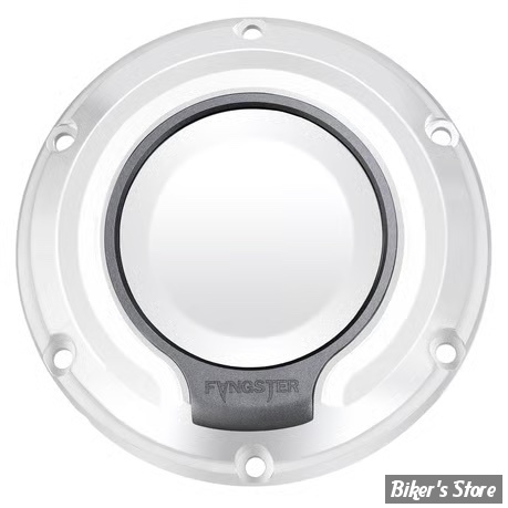 ECLATE I - PIECE N° 07 - COUVERCLE D EMBRAYAGE - SPORTSTER 04UP - FANGSTER - CHROME SMOKY