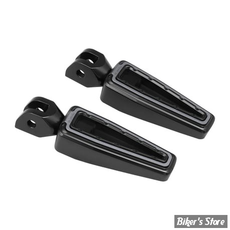 - AN - FANGSTER - REPOSES PIEDS AVANT - HD 2018UP - Fangster foot pegs - NOIR SMOKY