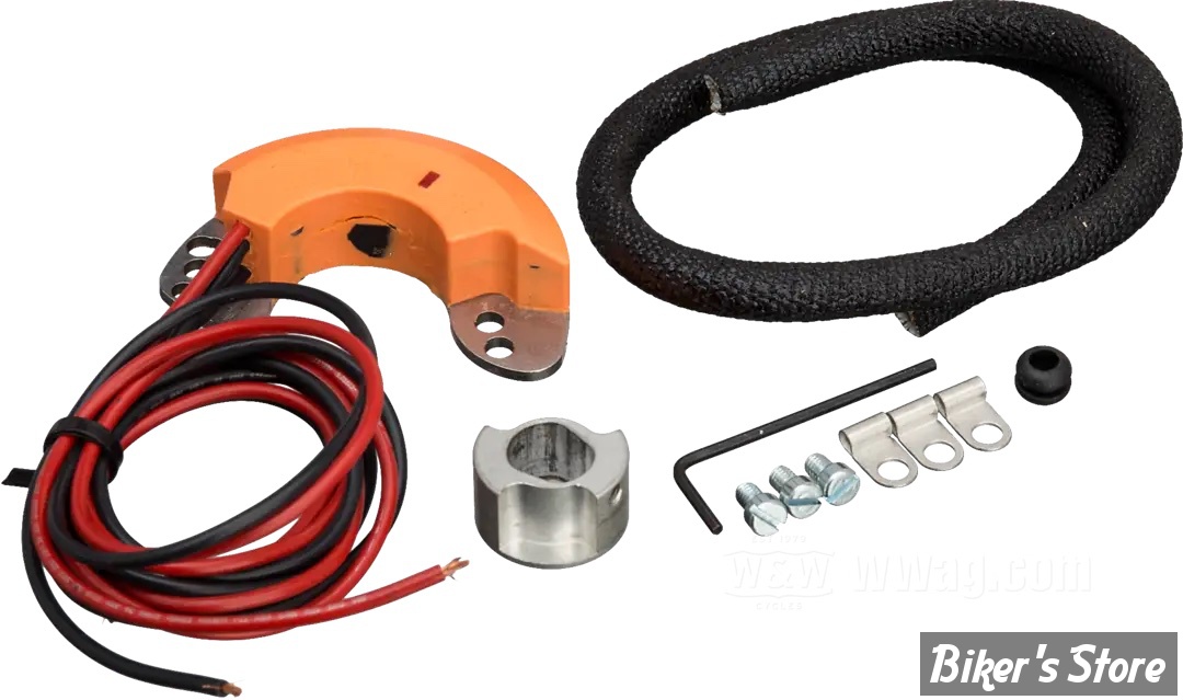 ECLATE R - PIECE N° 01A - SYSTÈME D'ALLUMAGE ELECTRONIC VINTAGE - POUR V-TWIN 1937/47