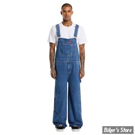 SALOPETTE - DICKIES - LOOSE - BLEU - TAILLE S