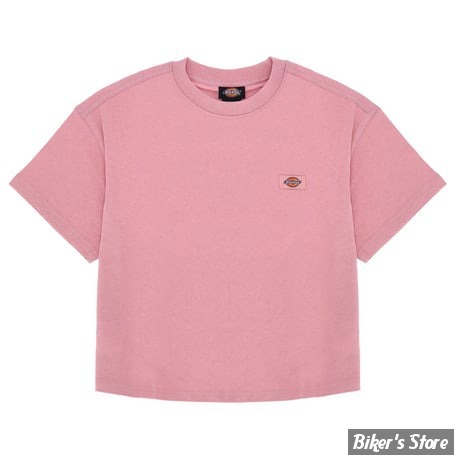TEE-SHIRT FEMME - DICKIES  - OAKPORT BOXY SS TEE - BRIDAL ROSE - TAILLE M ( NI REPRIS, NI ECHANGE )