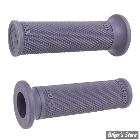  - POIGNEES CAOUTCHOUC - ∅ 1" / 25,40MM - ODI - V-Twin Ruffian single-ply Grip - GUIDON DE 1" - GRAPHITE - V00RFH
