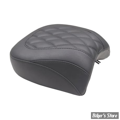 SELLE SOLO - MUSTANG - CVO 23UP - WIDE TRIPPER - POUF PASSAGER - DOUBLE DIAMOND - NOIR - 88511
