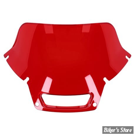 PARE BRISE -  MCS - FXLRST 22UP  - HAUTEUR : 7" / 17.80CM - COULEUR : ROUGE