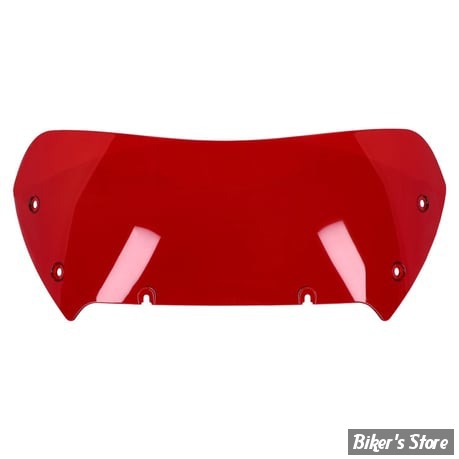 - PARE BRISE - WINDSCREEN ROAD GLIDE - FLTRX/SE 2023UP / FLTRX 2024UP / FLTRT 2026 - HAUTEUR 21.00CM / 8" - MCS - COULEUR : RED / ROUGE