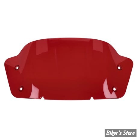 PARE BRISE -  MCS - FLHX / FLHXSE 2023UP - PARE-BRISE POUR CARENAGES BATWING - HAUTEUR : 10" / 25,54CM - COULEUR : ROUGE