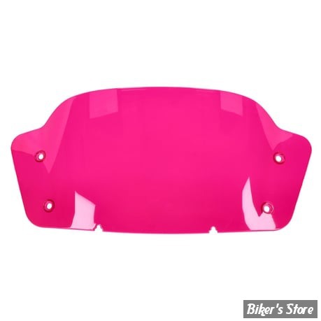 PARE BRISE -  MCS - FLHX / FLHXSE 2023UP - PARE-BRISE POUR CARENAGES BATWING - HAUTEUR : 10" / 25,54CM - COULEUR : ROSE 