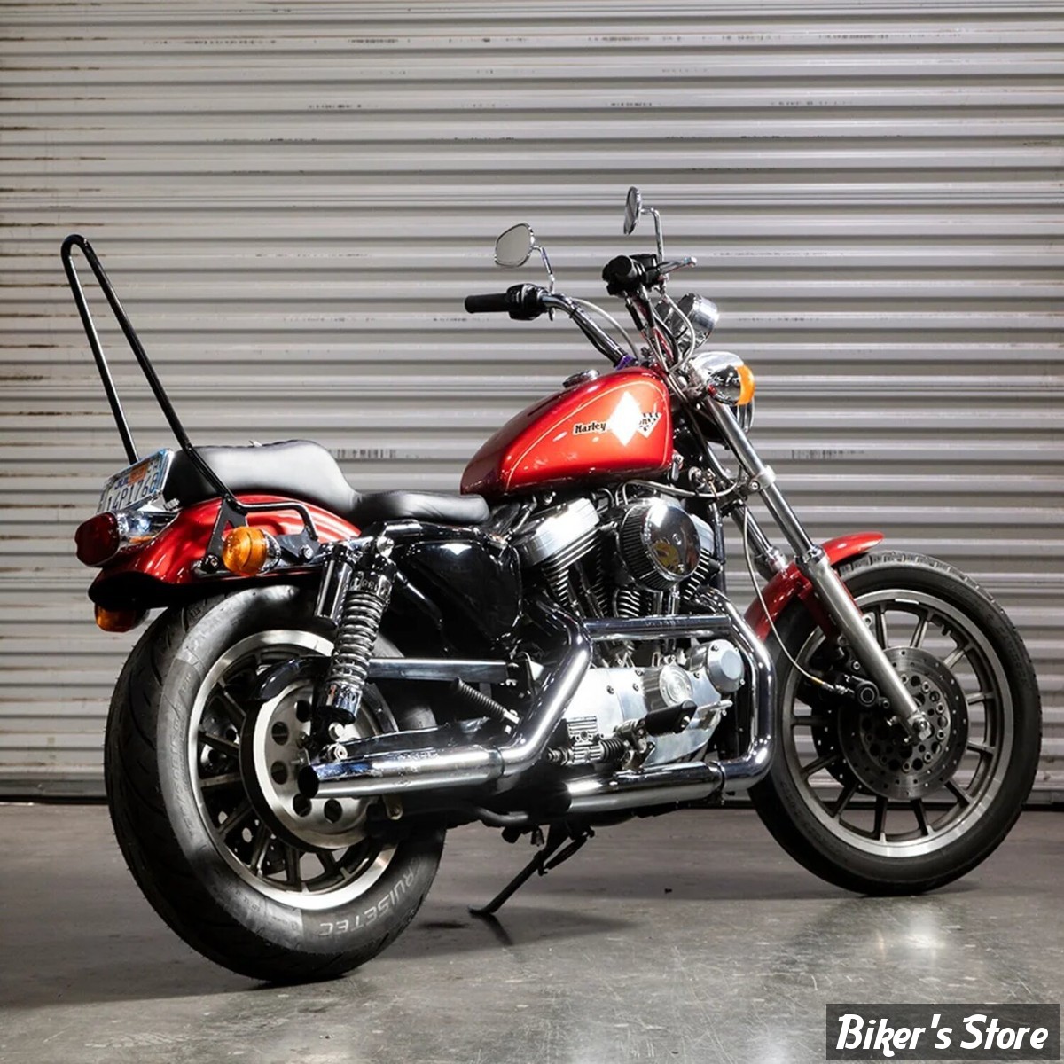 -  KIT SISSY BAR BILTWELL - SPORTSTER 96/03 - EXFIL SISSY BAR - SANS DOSSIER - NOIR - 5003-103