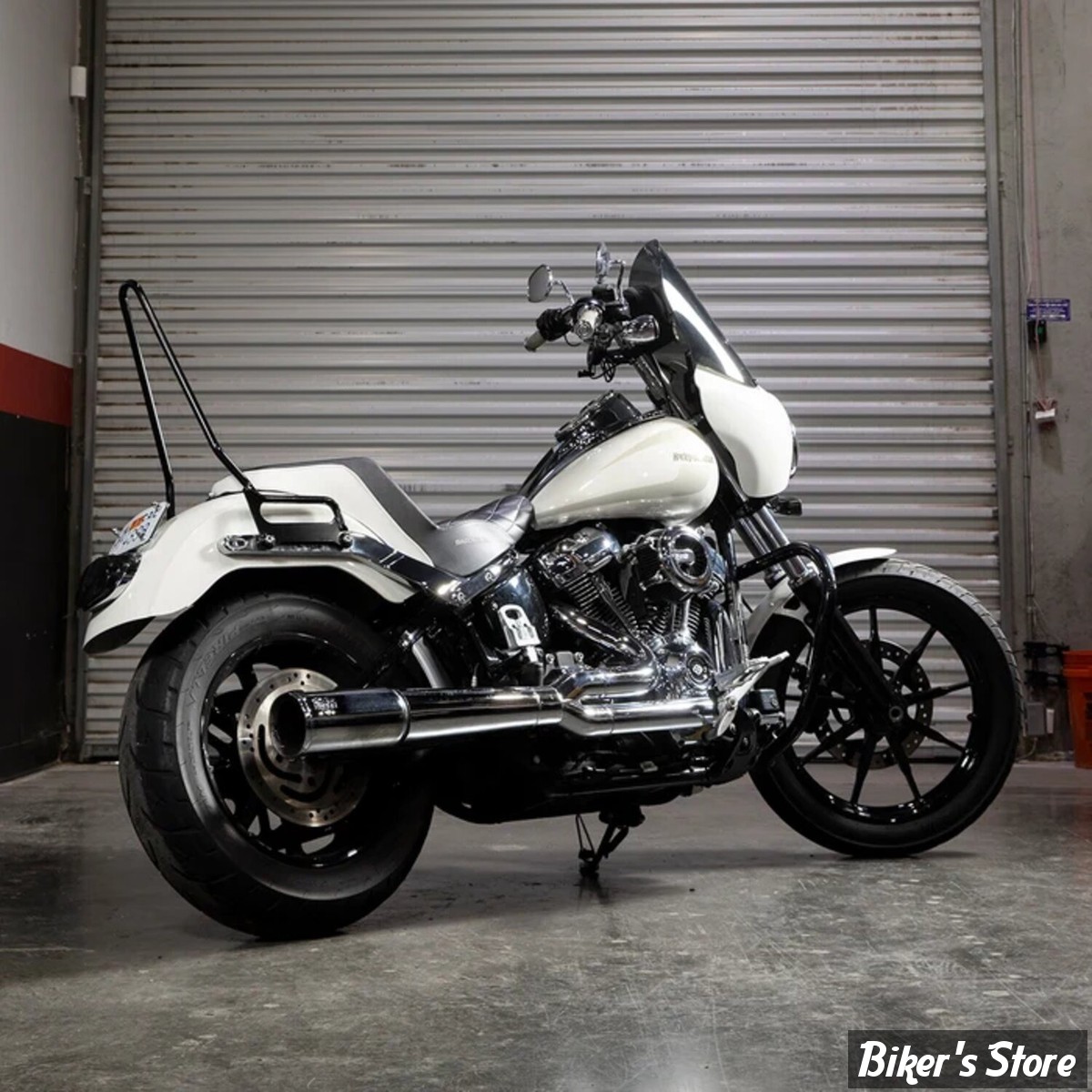 - KIT SISSY BAR - SOFTAIL FLDE / FLHCS / FLHC / FXBB / FXBBS 18UP - BILTWELL - EXFIL SISSY BAR - NOIR - 5003-104