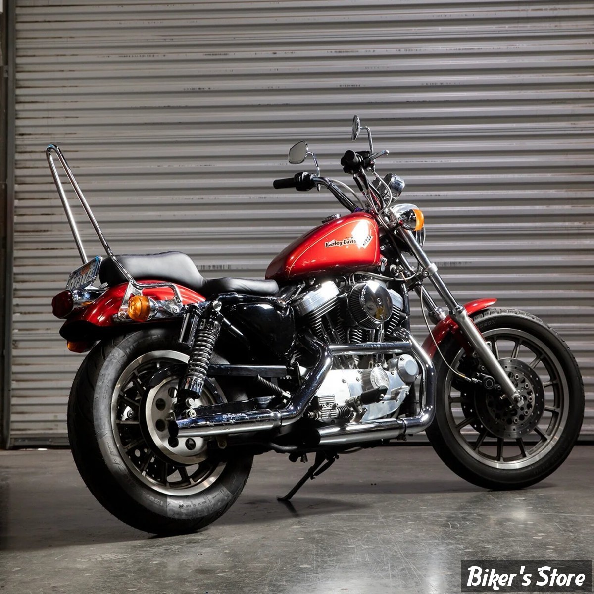 -  KIT SISSY BAR BILTWELL - SPORTSTER 96/03 - EXFIL SISSY BAR - SANS DOSSIER - CHROME - 5003-503