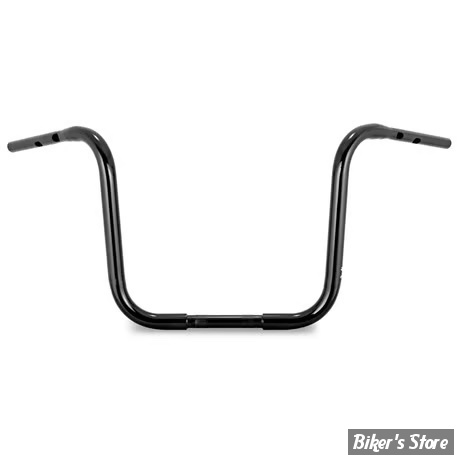GUIDON APEHANGER HAUTEUR : 36.00CM / 14"- BURLY - GORILLA APES - 32MM / 1 1/4" - SOFTAIL 2025UP - NOIR - B12-1602B