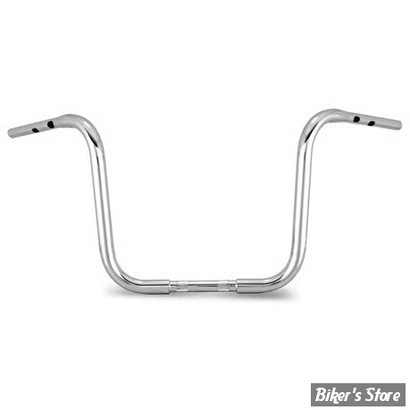 GUIDON APEHANGER HAUTEUR : 36.00CM / 14"- BURLY - GORILLA APES - 32MM / 1 1/4" - SOFTAIL 2025UP - CHROME - B12-1602C