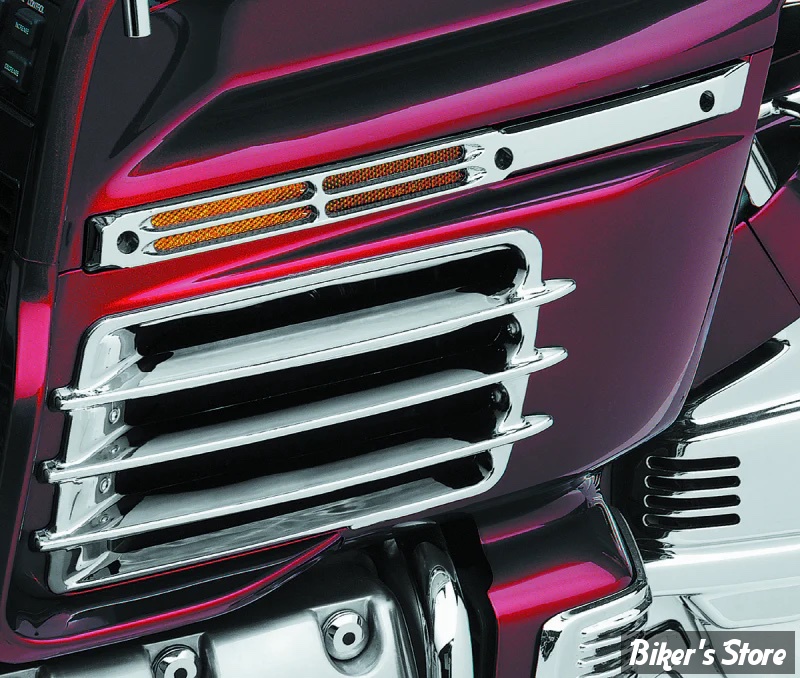 MOULURES / ENJOLIVEURS DE CARÉNAGE AVANT - HONDA GOLDWING GL1500 - KURYAKYN - CHROME - Fairing Side Molding Trim - 7311/ KUR7311