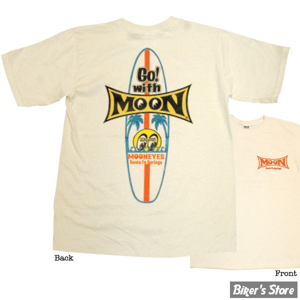 TEE-SHIRT - MOON - MOON KIDS SURFBOARD - TAILLE 5/6 ANS - S