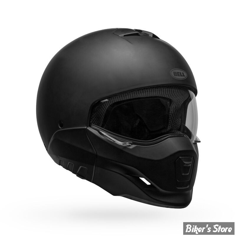 - CASQUE BELL - Broozer Modular Helmet - CONVERTIBLE - COULEUR : NOIR MAT - TAILLE : S