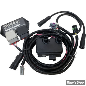 ECLATE R - PIECE N° 09 - TWINCAM - MODULE D'ALLUMAGE 1008 + BOBINE + FILS DE BOUGIES - DAYTONA TWIN TEC - TwinCam 99/03 - 30081