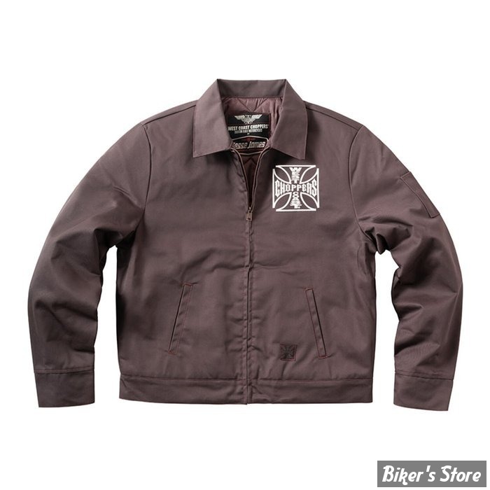 - VESTE DOUBLEE - WCC - OG lined workjacket - CHOCOLAT - TAILLE XXL