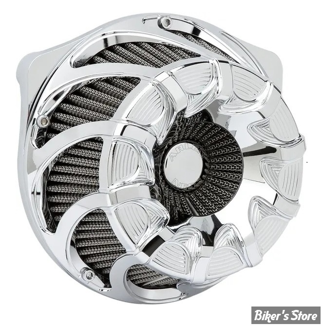 - FILTRE A AIR A.NESS - MILWAUKEE EIGHT TOURING 17UP / SOFTAIL 18UP - INVERTED - DRIFT - CHROME - 18-986