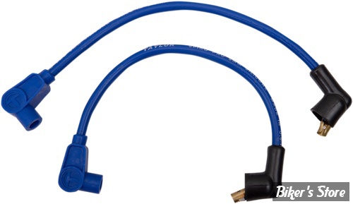 FILS DE BOUGIES - FXR 82/94 - TAYLOR / SUMAX - 8MM - PRO WIRE - BLEU - 77635