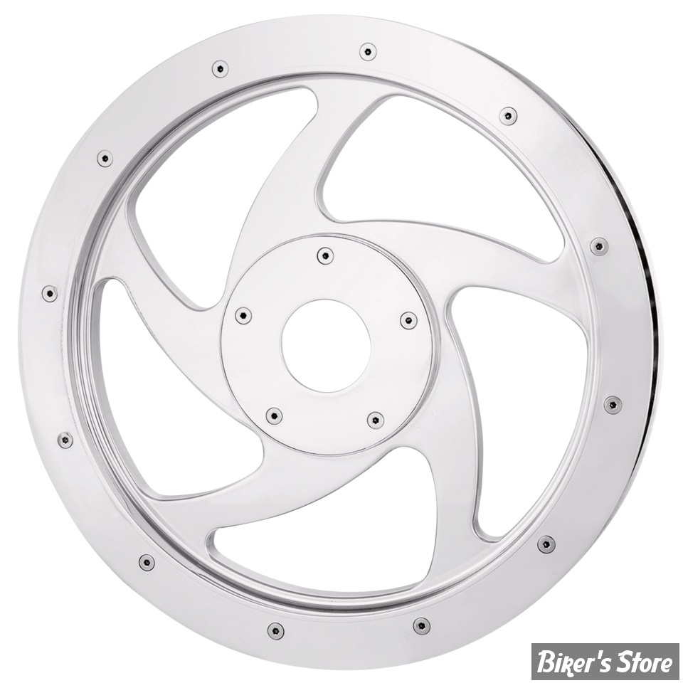 - 72 DENTS / 1" - POULIE ARRIÈRE - OEM 40590-07 - V-ROD - CUSTOM TYPE - RICK'S MOTORCYCLES - DESIGN : BOB - POLI - 10-1071072-1