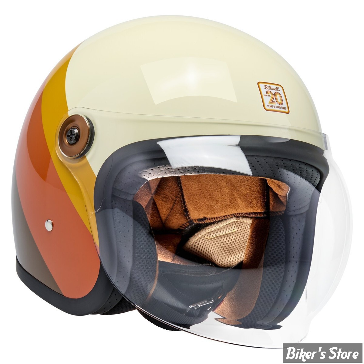 - CASQUE JET - BILTWELL - TAHOE - 20th ANNIVERSARY - ECE 22.06 - TAILLE M