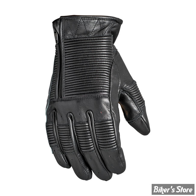 GANTS - ROLAND SAND DESIGN - RSD - LEATHER - BRONZO - NOIR - M