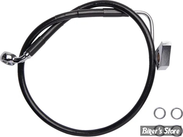 DURITE DE FREIN ARRIERE - TOURING 2014> ABS - OEM 41800541 - LONGUEUR : +000" - NOIR