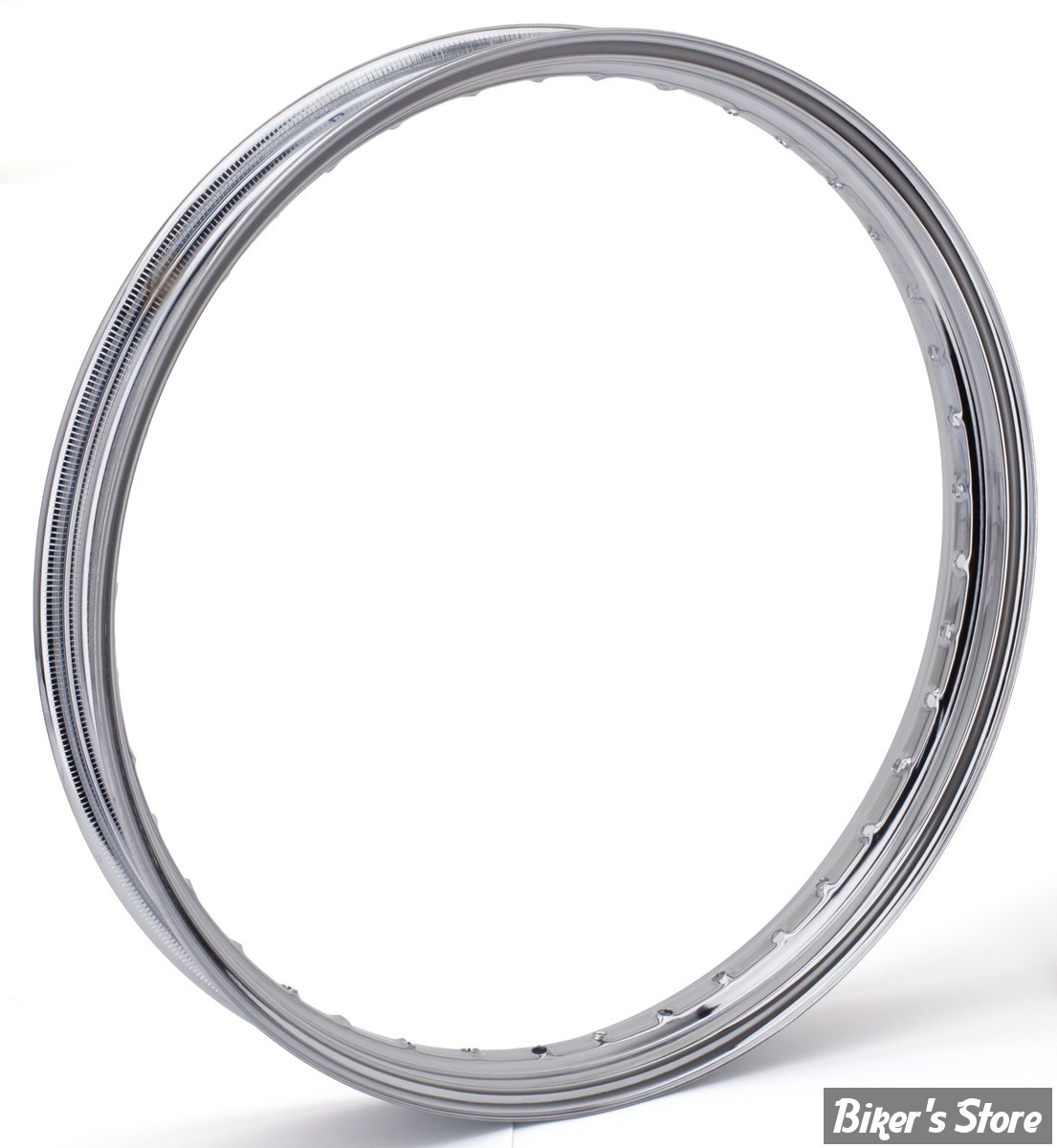 VOILE DE JANTE - 21" X 2.15 - 40 RAYONS - DROP CENTER - OEM 00000-00 - CHROME