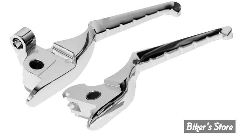 ECLATE L - PIECE N° 06H / 08 - KIT LEVIERS TOURING 14/16 - EMBRAYAGE HYDRAULIQUE - OEM 36700065 - KURYAKYN - ENYGMA - CHROME - KUR10057-1