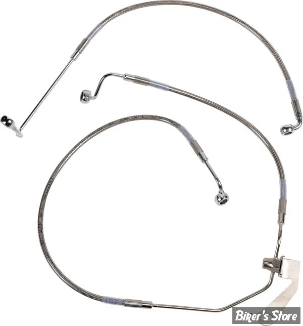 DURITE DE FREIN ARRIERE - TOURING 09/13 - LONGUEUR : +000" - OEM 40971-09 - INOX