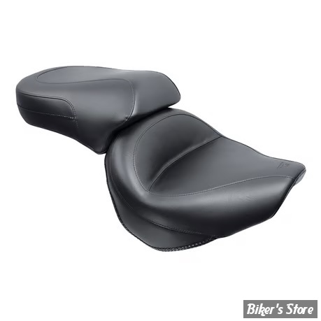 SELLE MUSTANG - ONE PIECE SEATS WIDE TOURING - YAMAHA  V-STAR 650 DE 1998/2017 - LISSE - 16" X 12" - 75268
