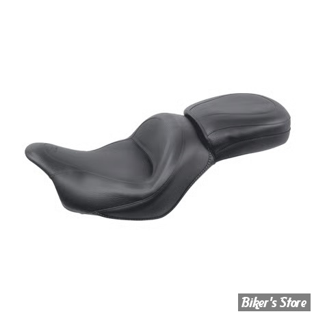 SELLE MUSTANG - ONE PIECE SEATS STANDARD TOURING - KAWASAKI VN 1700 VULCAN CLASSIC 09/13 - LISSE - 16.5" X 12.5" - 76606