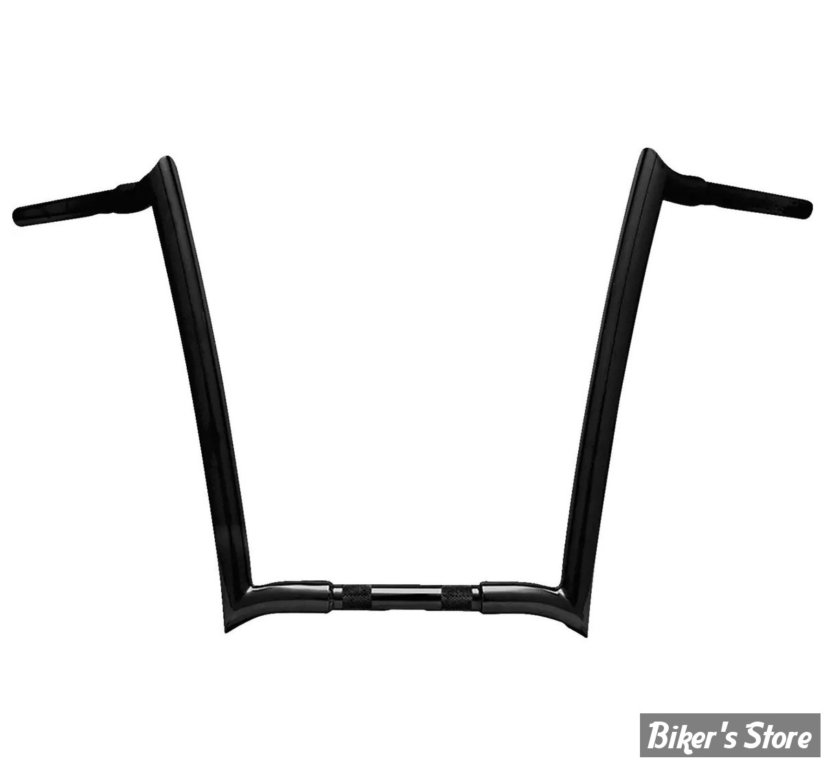 - GUIDON PAUL YAFFE BAGGER NATION - 1 1/4" MONKEY DRAG BARS - TOURING FLHR 99UP / FLTR 99/13 - HAUTEUR : 35.50CM - NOIR