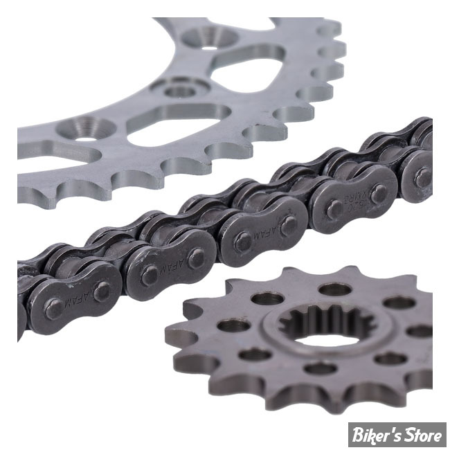 Kit Chaîne AFAM 520 XMR3 Pour KTM SMC R 690 ABS LC4 2014-2016 – Pignons 16/42, 118 Maillons