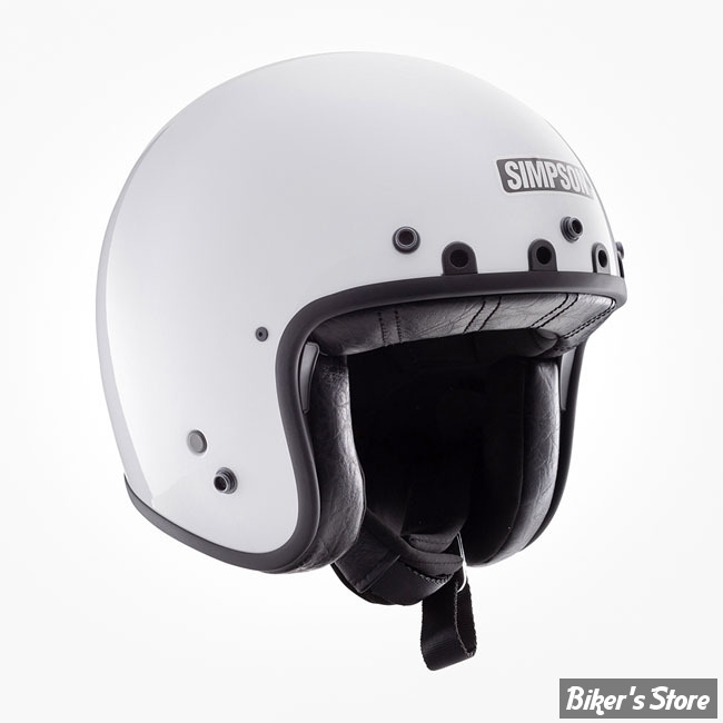 - CASQUE JET - SIMPSON - SIMPSON CHOPPER HELMET - COULEUR : BLANC - TAILLE L