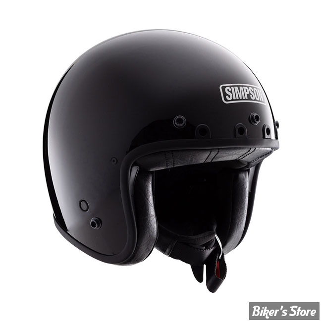 - CASQUE JET - SIMPSON - SIMPSON CHOPPER HELMET - COULEUR : NOIR - TAILLE XXL