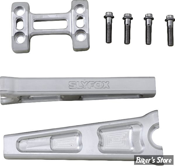 Risers Slyfox Performance Handlebar Riser Kit Droit Hauteur 20 