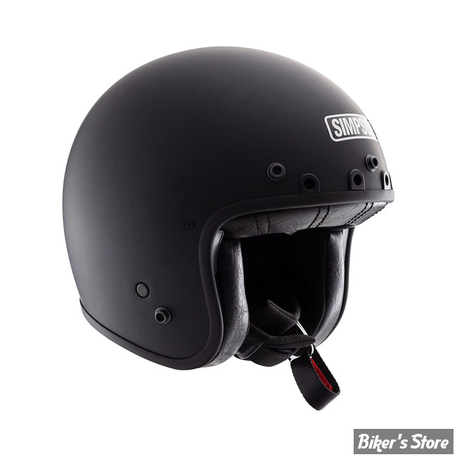 - CASQUE JET - SIMPSON - SIMPSON CHOPPER HELMET - COULEUR : NOIR MAT - TAILLE XL