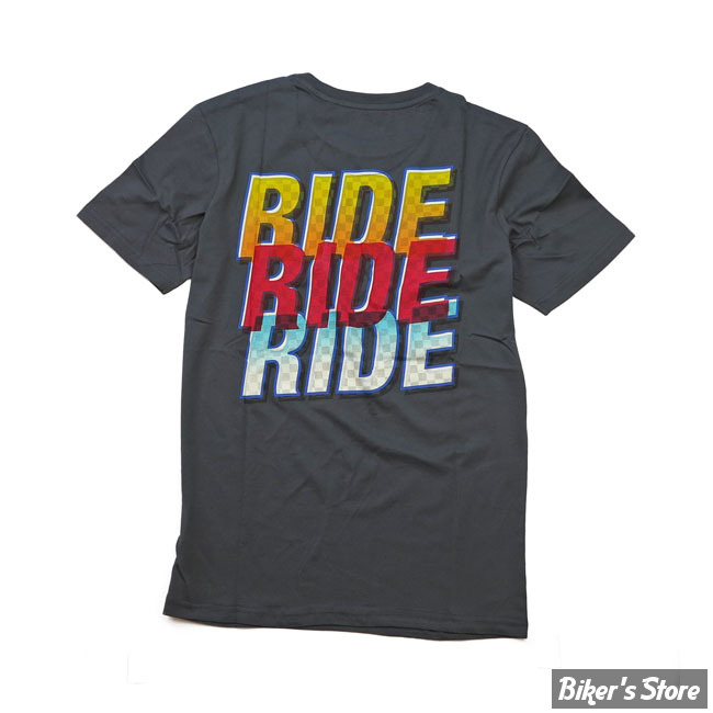 TEE-SHIRT - ROEG - RIDE2 - ANTHRACITE - TAILLE M