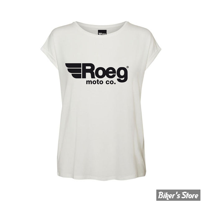 TEE-SHIRT - ROEG - OG LADY - BLANC - TAILLE L