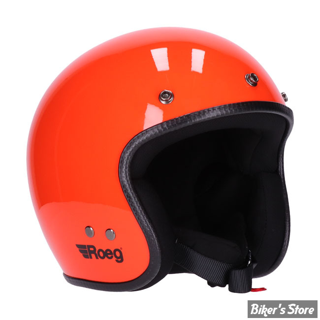 CASQUE JET  - ROEG - JETT HELMET - OOMPA ORANGE - TAILLE M