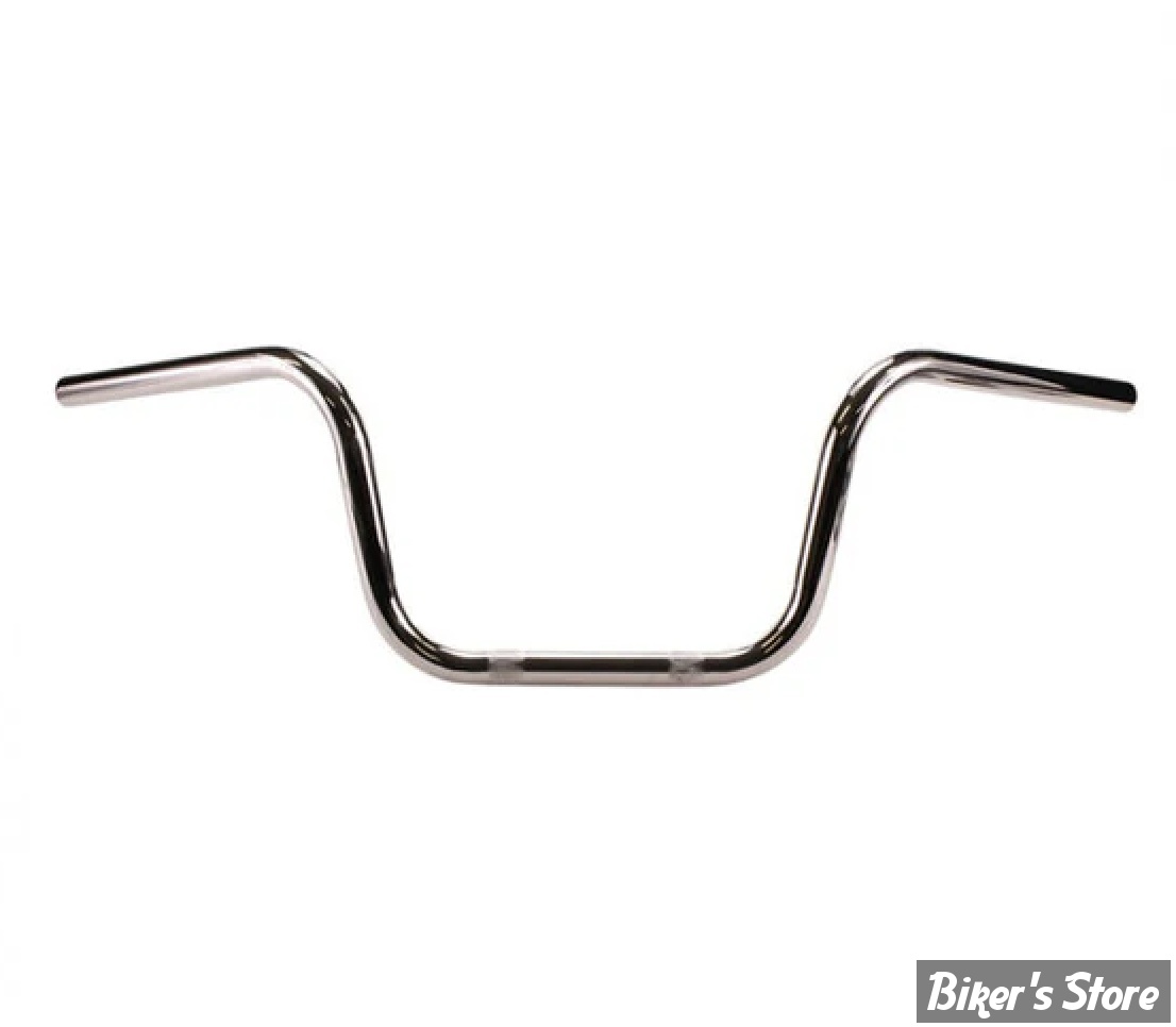 - Guidon TC. BROS - TC BROS. 1" SPRINGER APES HANDLEBARS - APES  8" - SANS EMPREINTES - CHROME - 101-0201