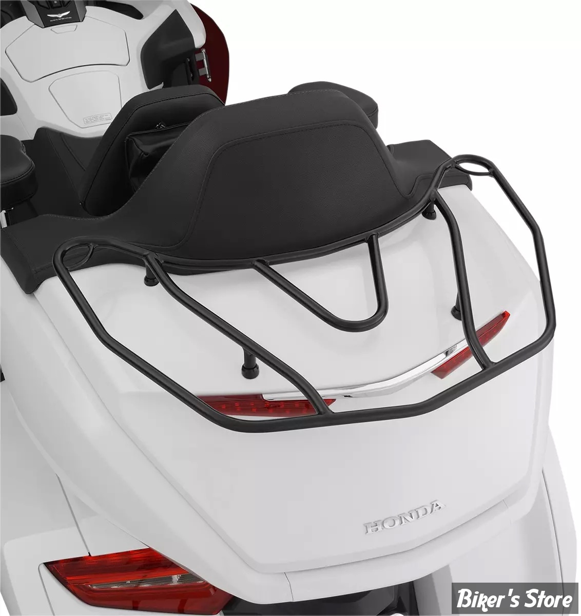 PORTE BAGAGES DE TOP-CASE GT TOUR - SHOW CHROME / BIG BIKE PARTS - HONDA GOLDWING 1800 - GT TOUR RACK GL1800 - NOIR - 52-936BK